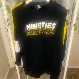 90s Sweatshirt Dress💛🖤